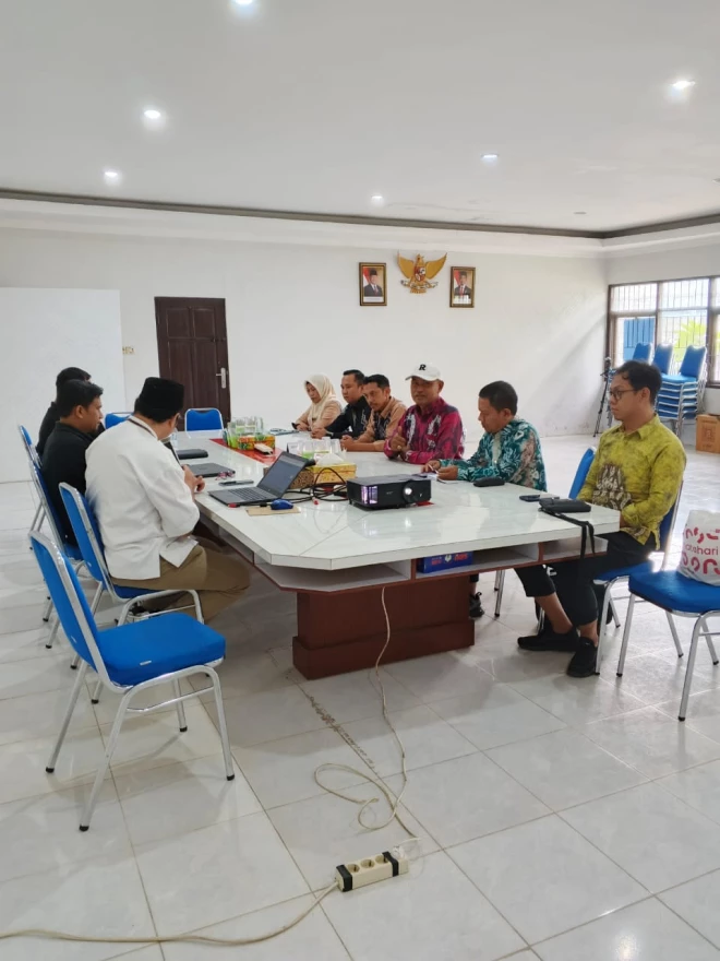 Pemerintah Desa Pagat Lakukan Koordinasi dengan Ombudsman Kalsel dan DPMD Tanah Laut dalam Rangka Program Replikasi Desa Anti Korupsi 2025