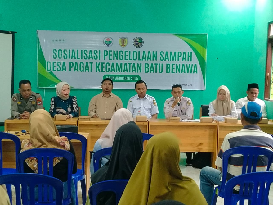Desa Pagat Mulai Sosialisasi Pengelolaan Sampah sebagai Langkah Awal Pembentukan Unit Bank Sampah BUMDesa